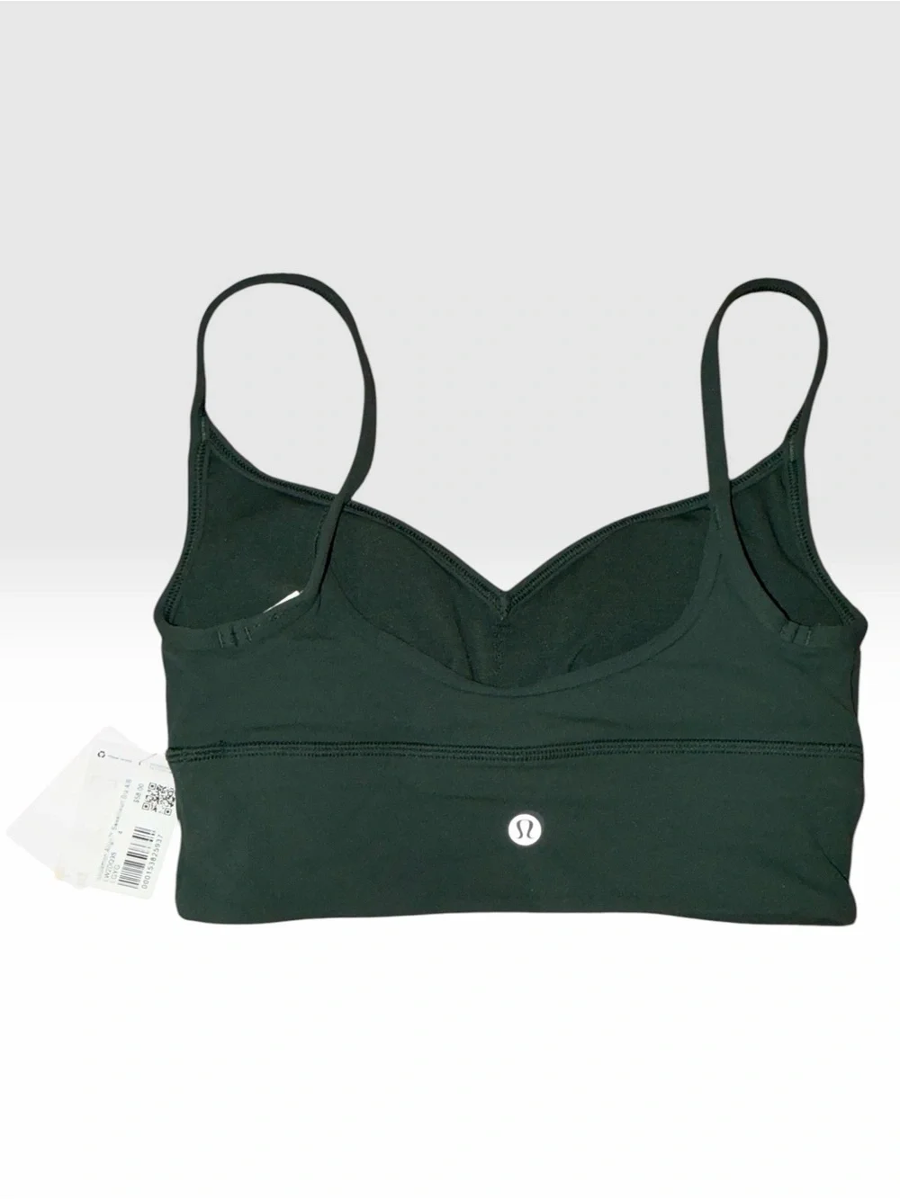 NWT Lululemon Align Sweetheart Bra A/B in Legacy Green size 4 - Picture 7 of 7
